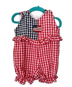 Handmade Fourth of July bubble 12 months